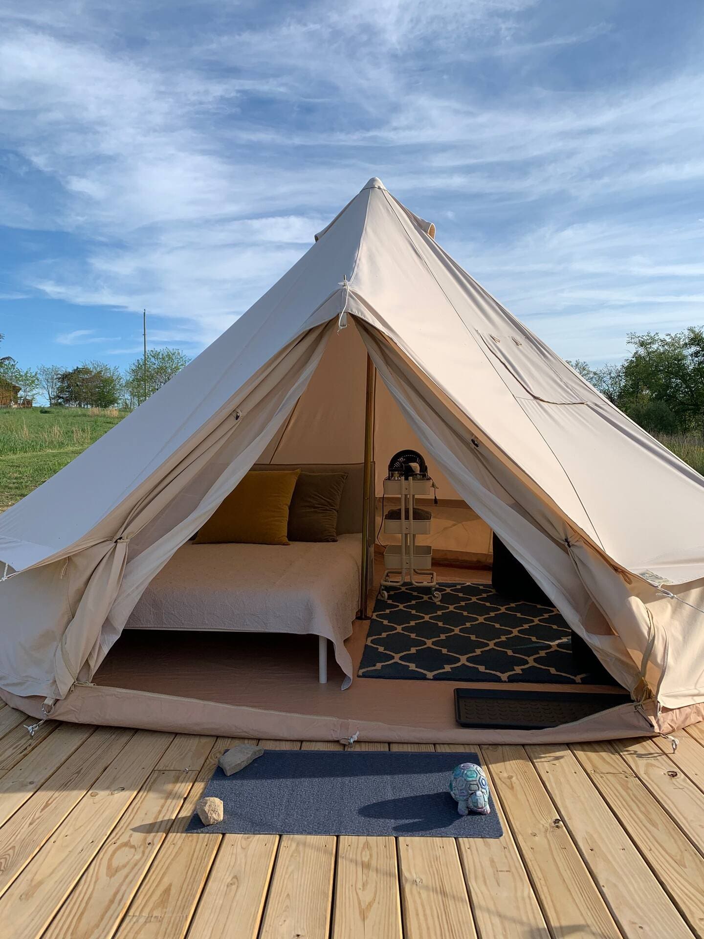 Glamping Site on 15 Acre Farm with Trails