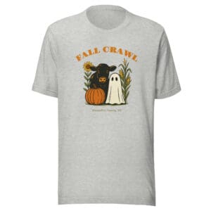 Fall Crawl 2025 Unisex T-Shirt – Harvest & Haunts Edition